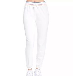 Sundown By Splendid Juniors Playa White French Terry Joggers Size Jr Small
